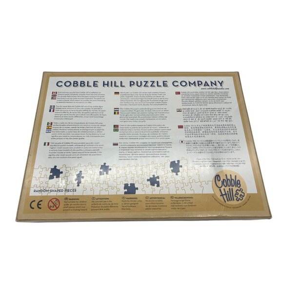 Cobble Hill “Teacups” 1000-Piece Jigsaw Puzzle – 26.625" × 19.25" Random Cut USA - Picture 2 of 4